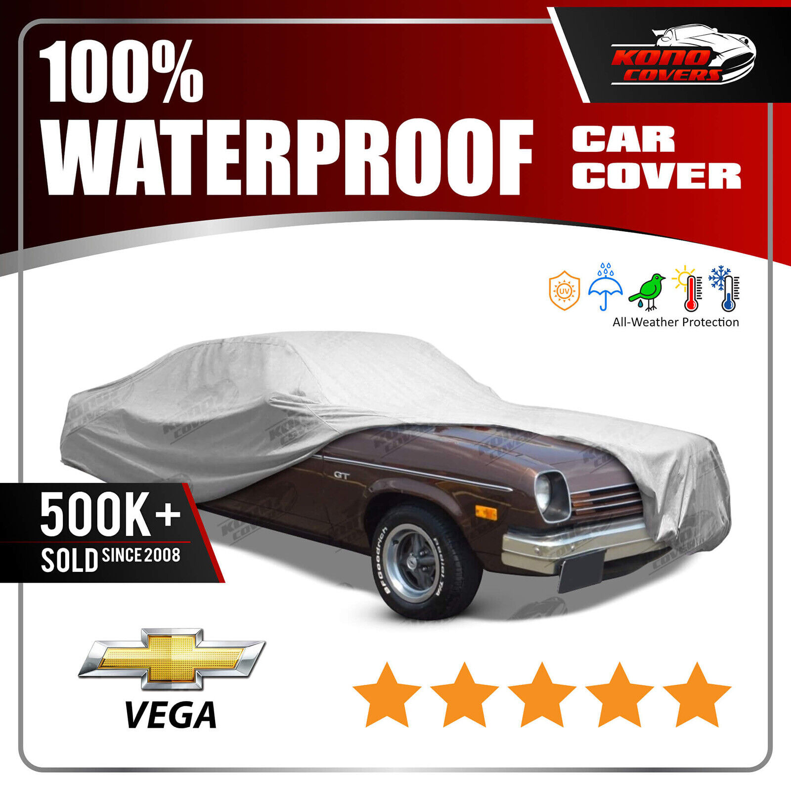 [CHEVY VEGA] CAR COVER - Ultimate Full Custom-Fit All Weather Protection