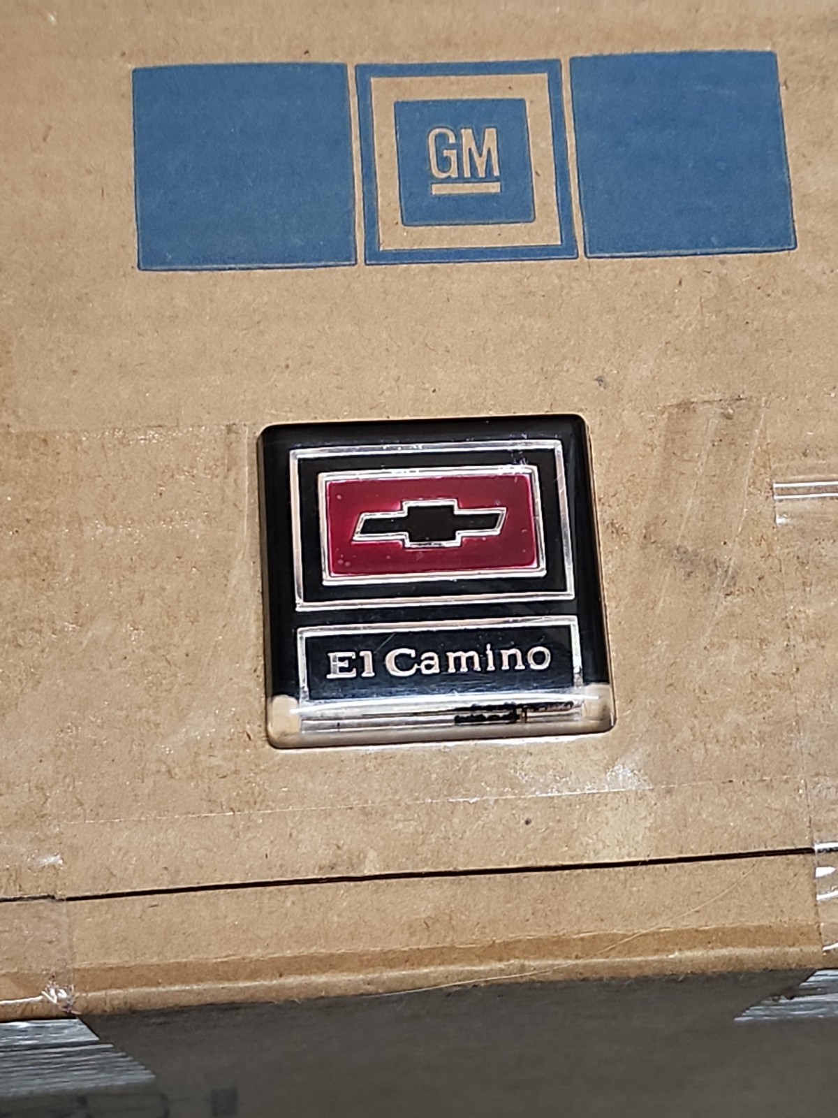 1973 - 1977 Chevrolet El Camino Dash Pad Emblem Nice Used GM OEM 1974 1975 1976