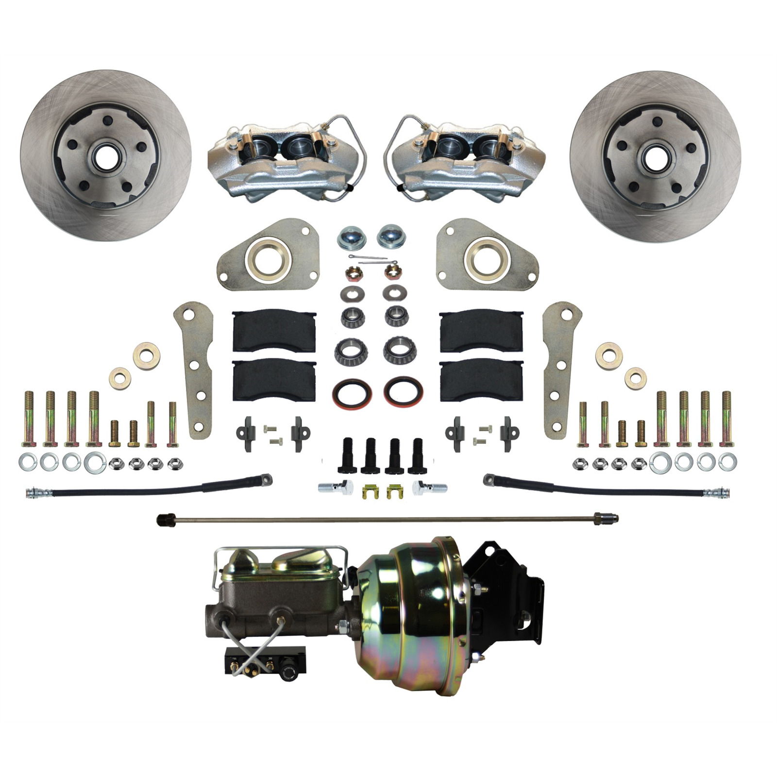 Ford Galaxie Power Front Disc Brake Conversion Kit for Factory manual brake car