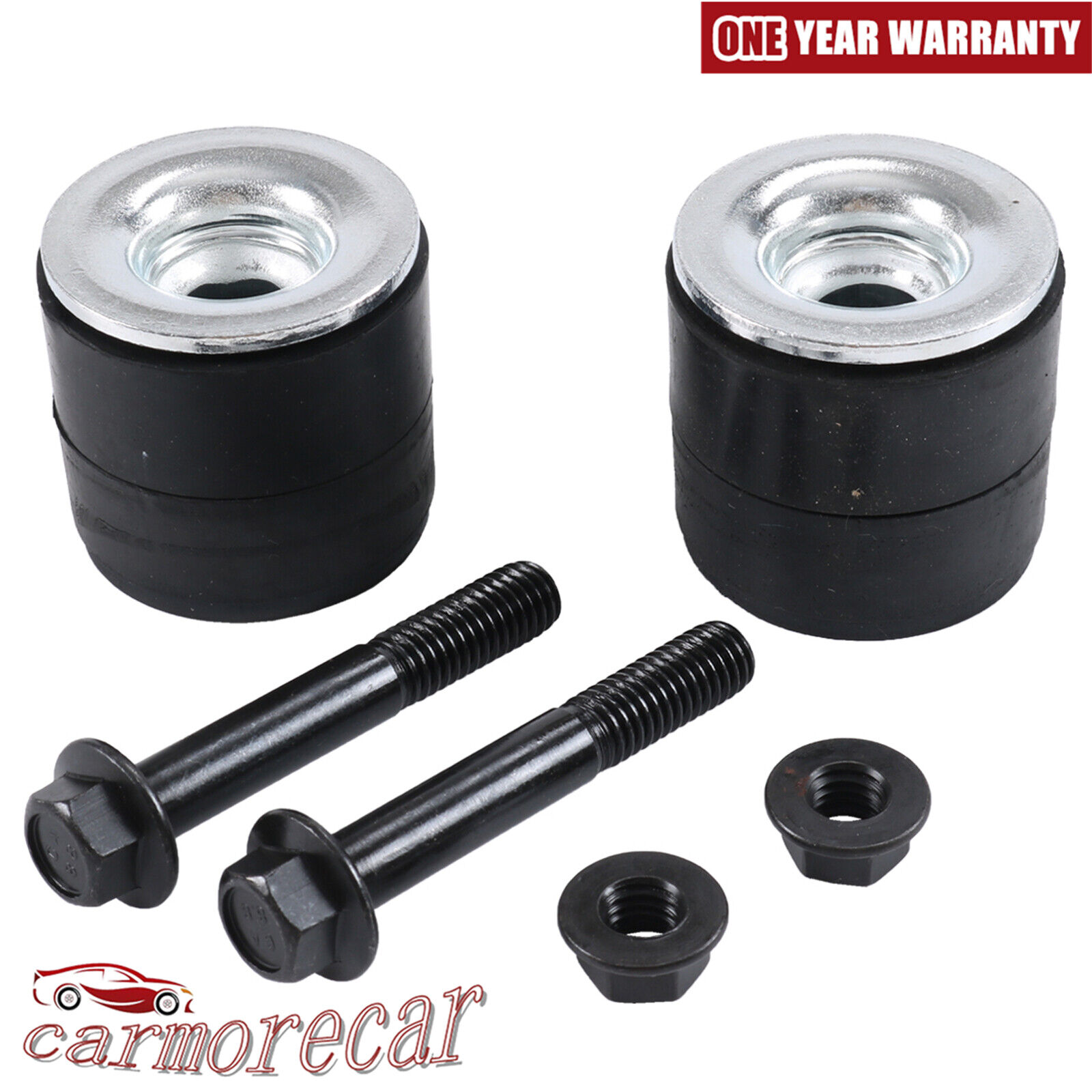 For 1967-1989 GM Rubber Radiator Core Support Body Mount Bushings & Bolts