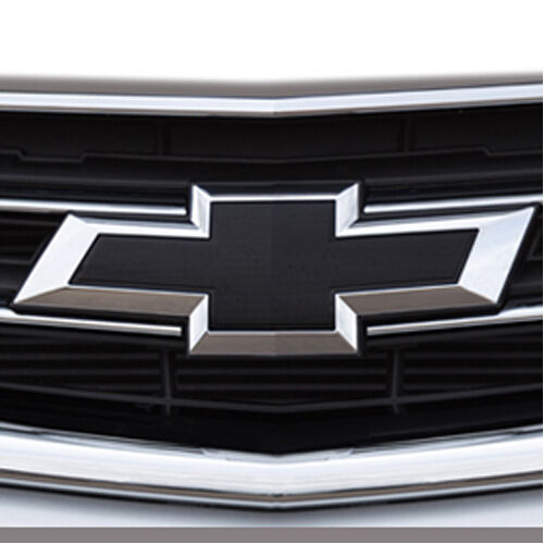 2014-2018 Chevrolet Impala Genuine GM Front & Rear Black Bowtie Emblems 23287538