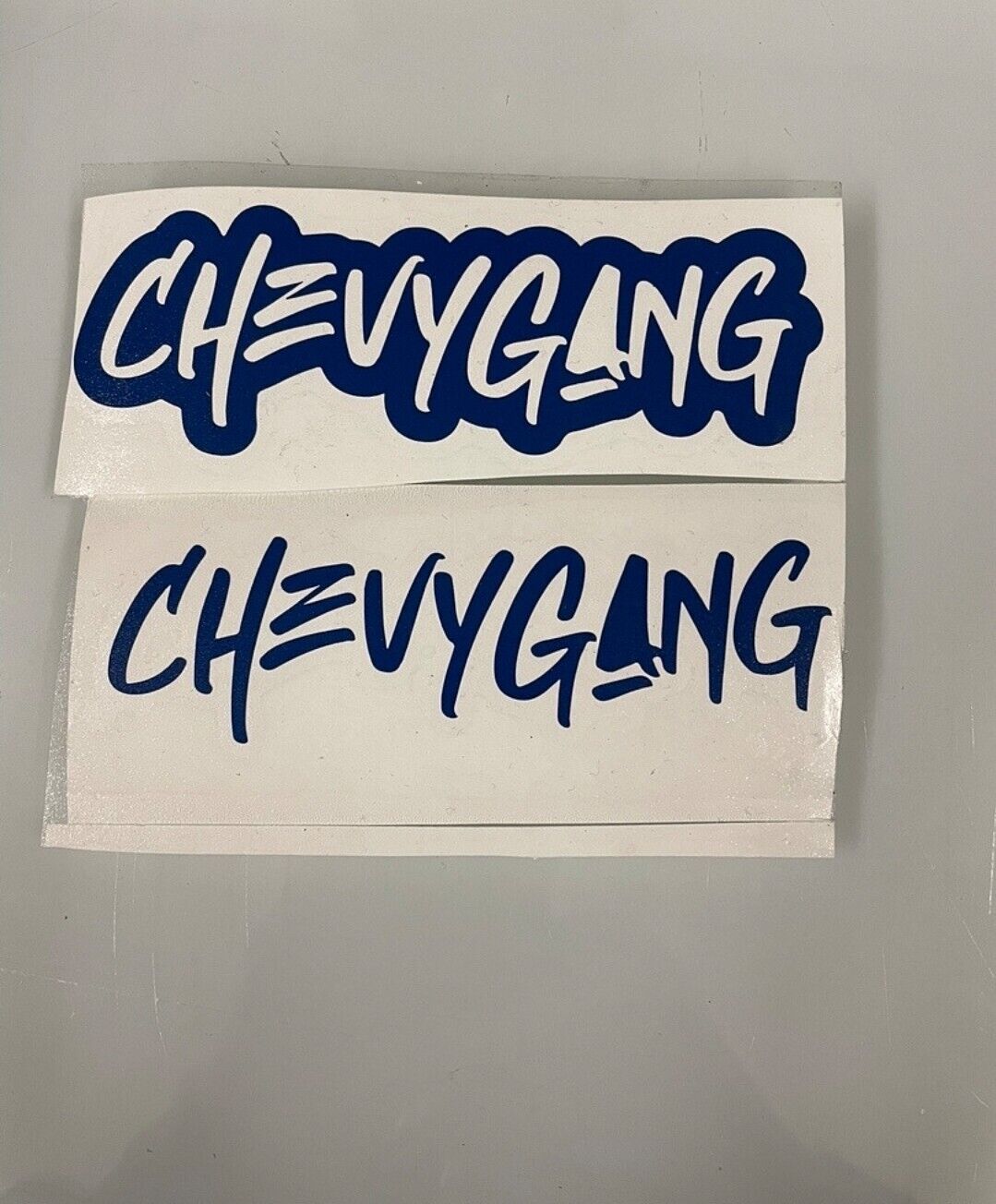 Chevrolet Sticker 5.5x2 Inches  Decal Chevy Gang