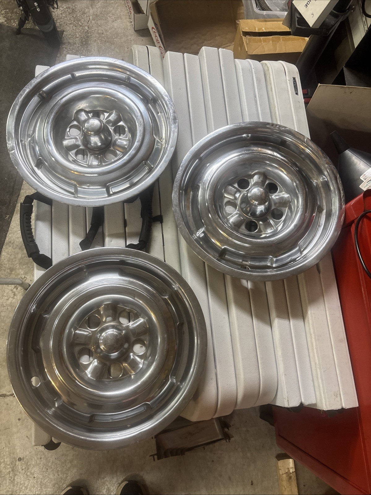 (3) 1964-1967 Mercury Comet Cyclone Marauder XR XT Falcon Hubcap 14
