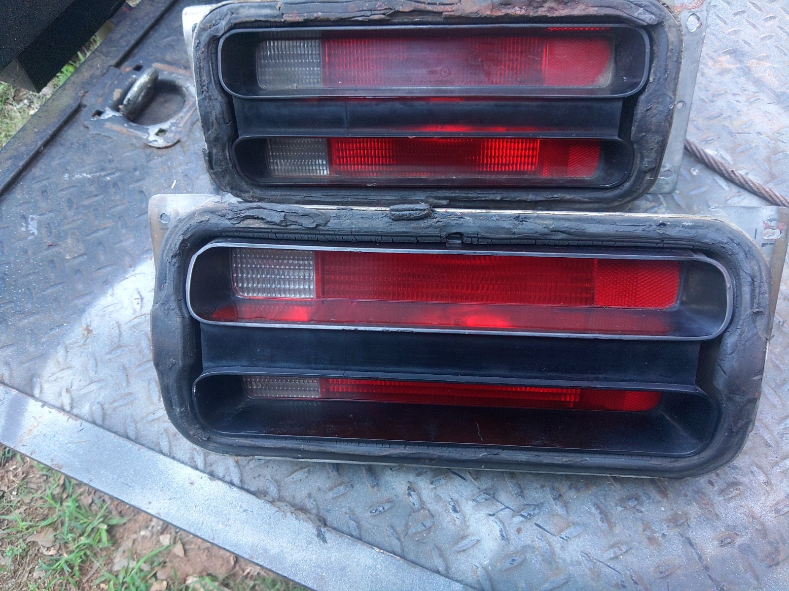 1970 1971  Plymouth Duster Taillights Right and Left OEM  