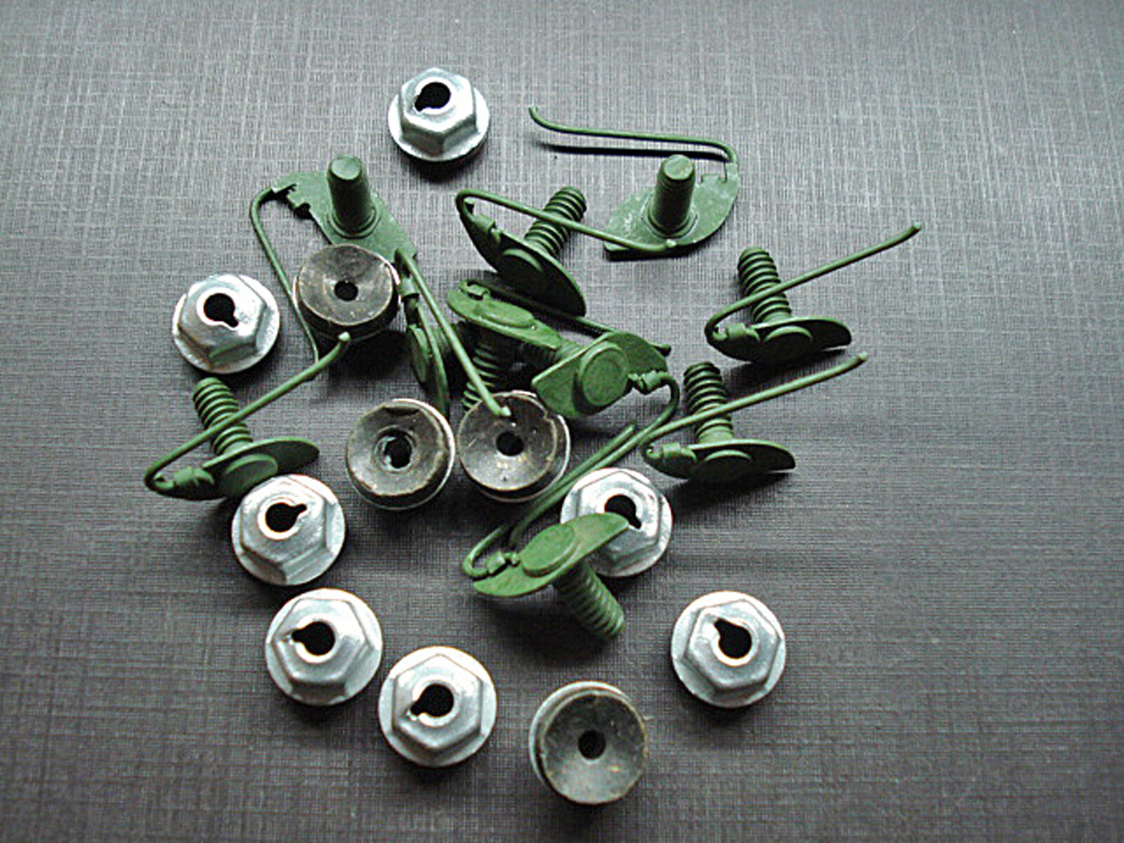 10 pcs NORS body moulding clips sealer nuts 1/2\