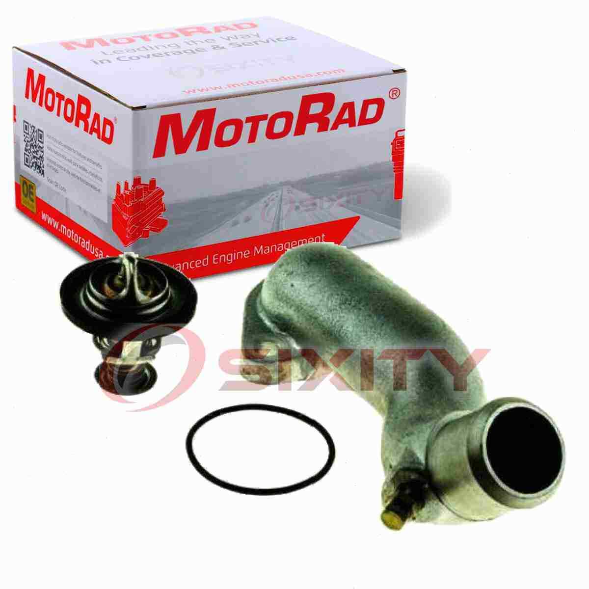 MotoRad Engine Coolant Thermostat for 1994-1996 Chevrolet Corsica Cooling rq