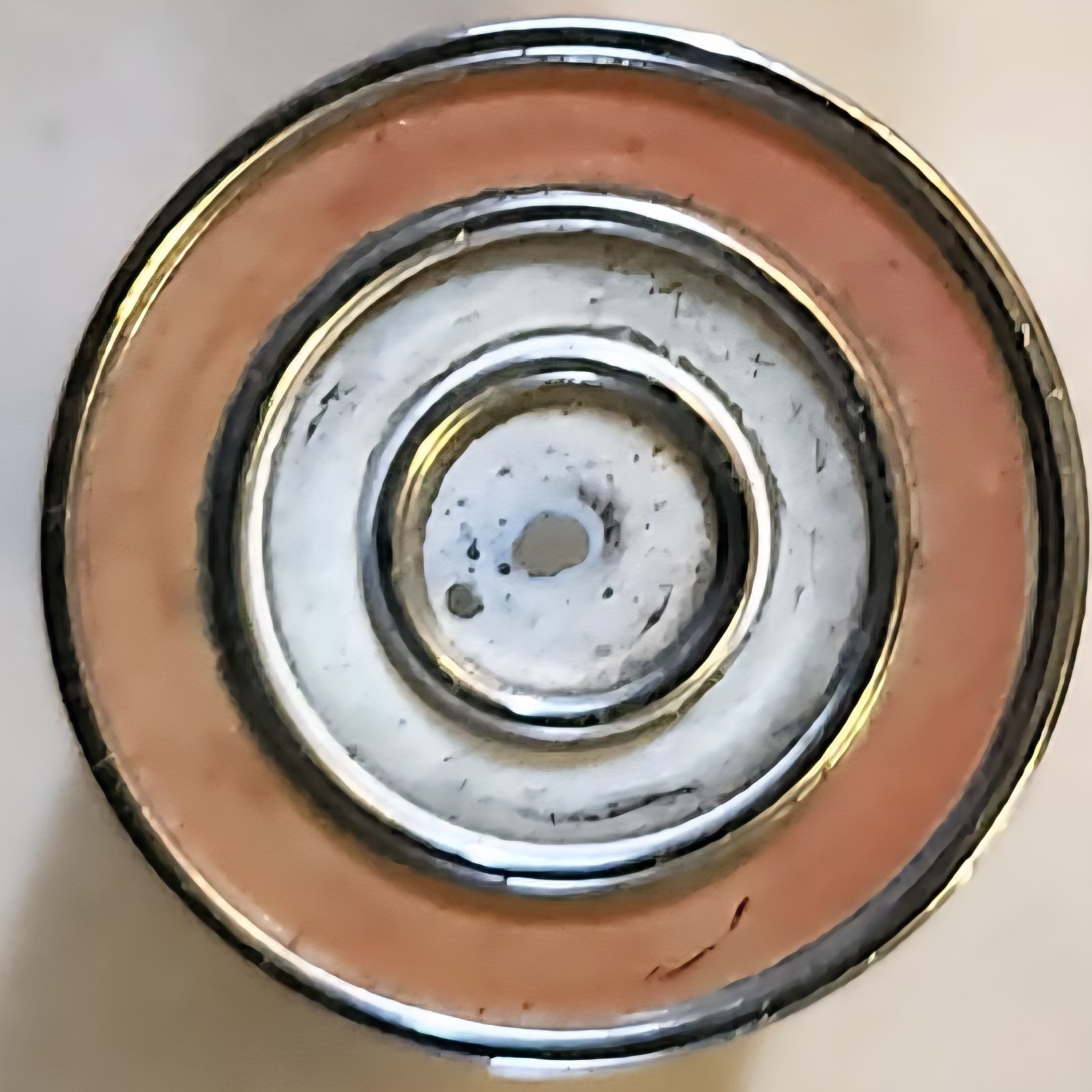 OEM 73 AMC JAVELIN 3614688 Grill Bullseye Emblem Badge Target