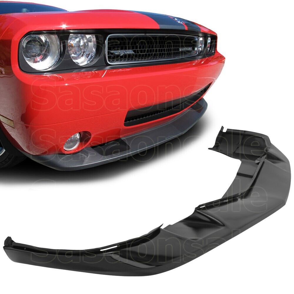 [SASA] Made for 2008-2010 DODGE CHALLENGER SRT8 Style Front PU Bumper Add-on Lip