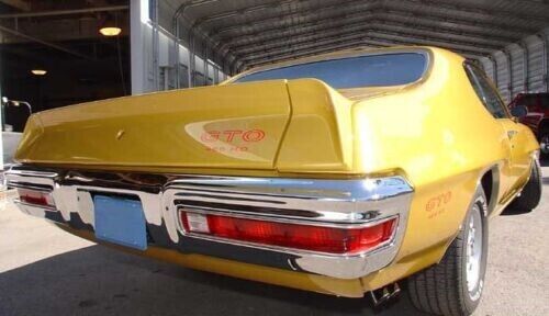 1972 Pontiac GTO LeMans Hardtop Ducktail 3 Piece Spoiler