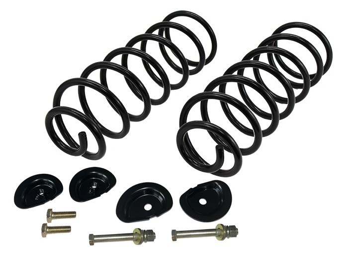 1964-65 Buick Riviera Rear Coil Spring Set w/ Retainers, 2