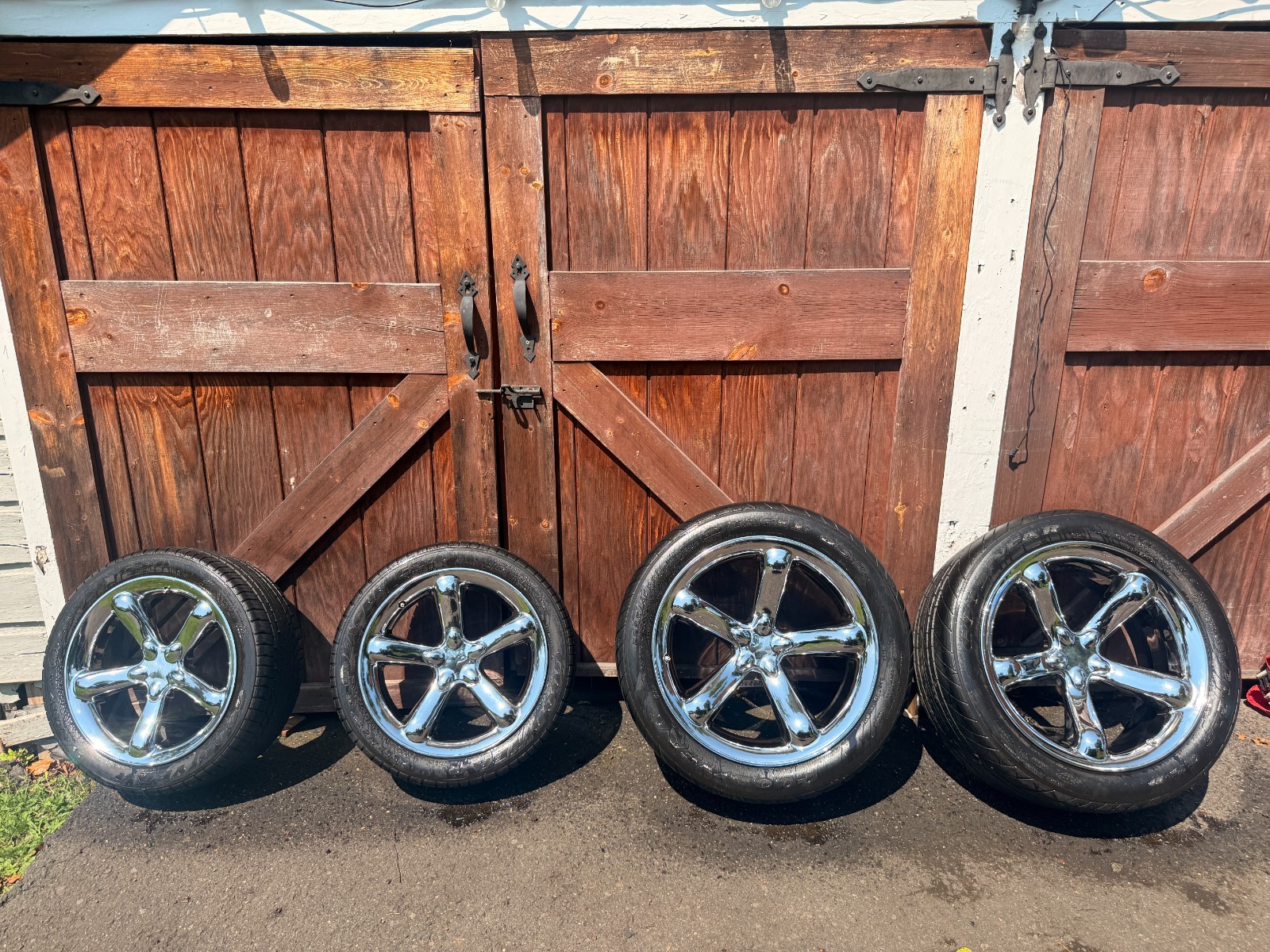 ✅ 97-02 Chrysler Plymouth Prowler Front and Rear Wheel OEM SET ✅