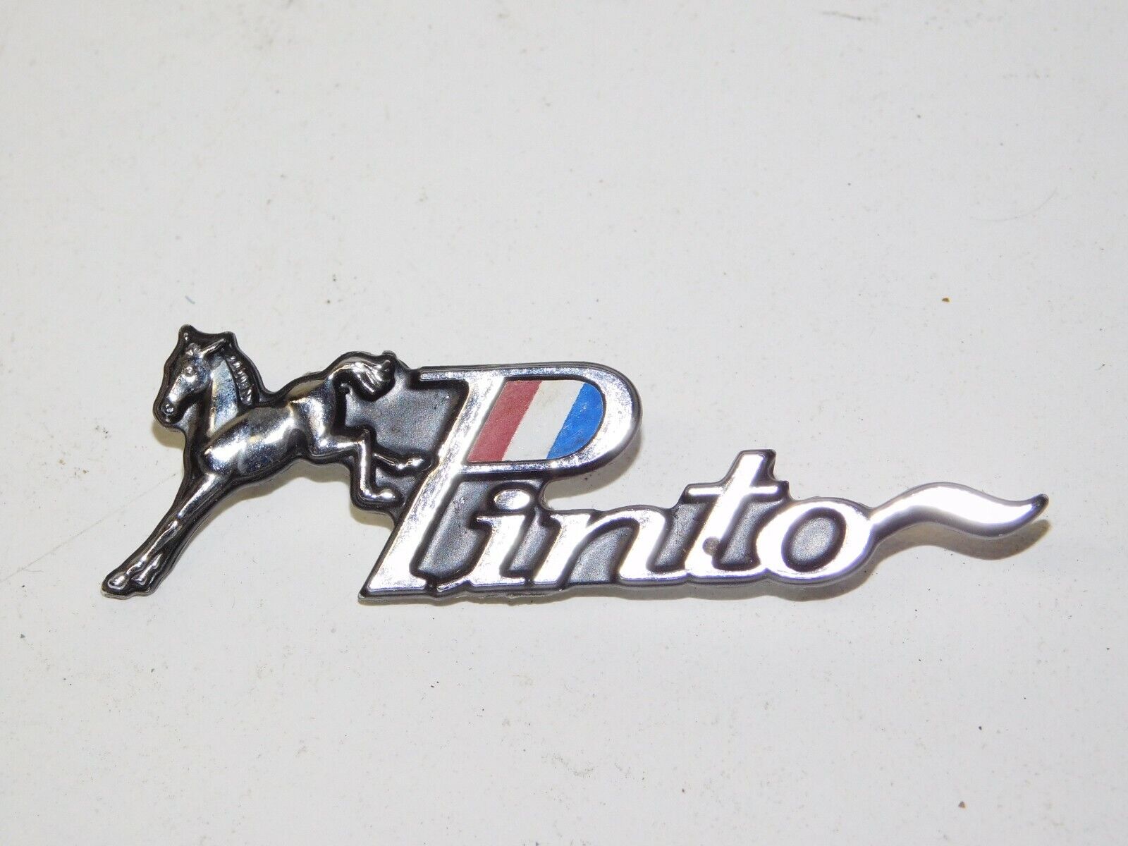 Vintage 1971 72 73 74 75 76 77 Ford Pinto Metal Horse Emblem Logo Badge OEM Part
