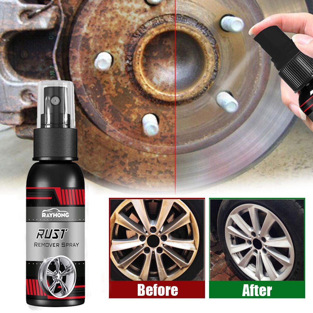Car Rust Remover Inhibitor Derusting Spray Maintenance Cleaning Car Accessories
