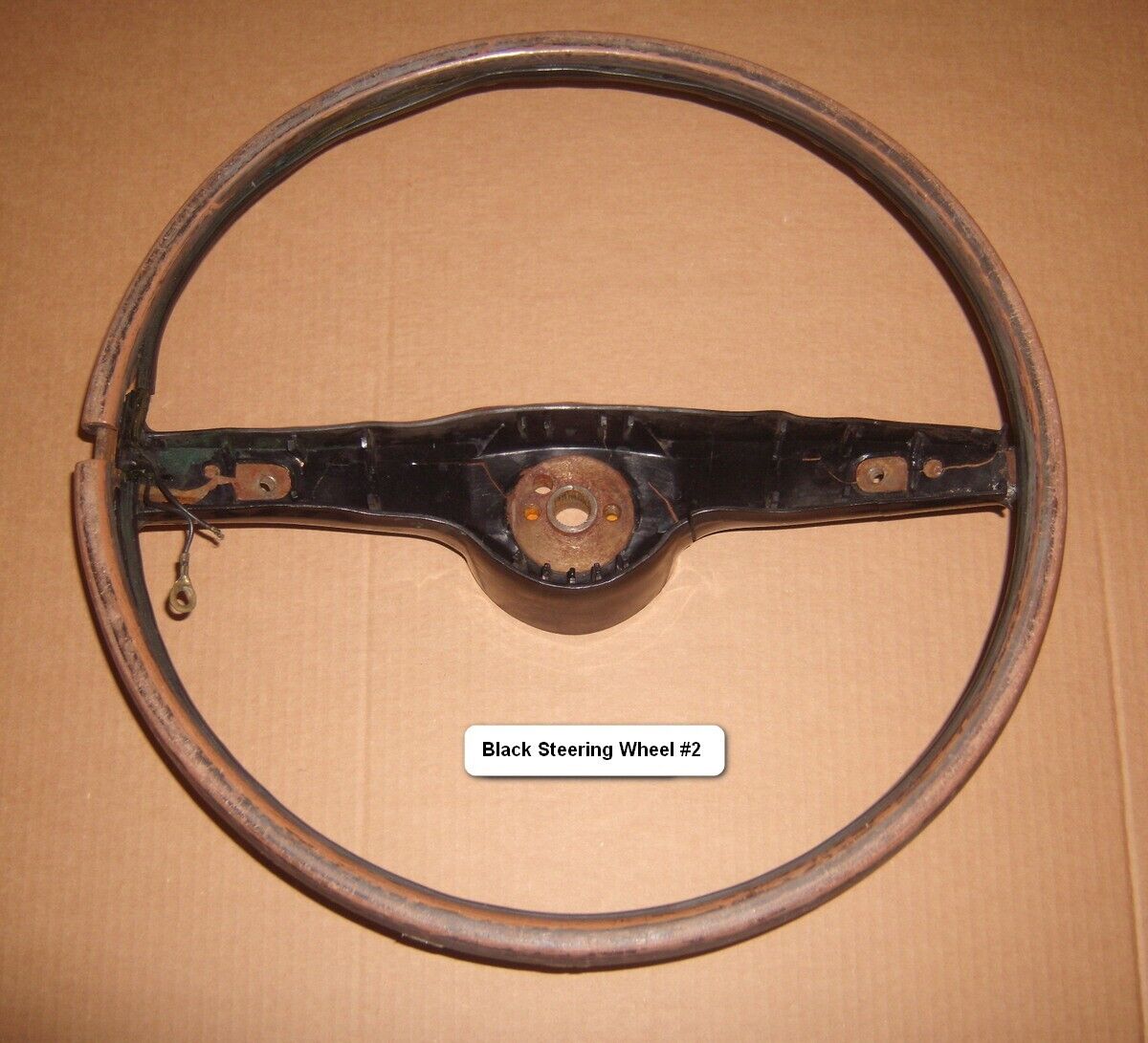 1970 AMC AMX Javelin Rebel Machine Rim Blow Steering Wheel Rimblow Needs Restore