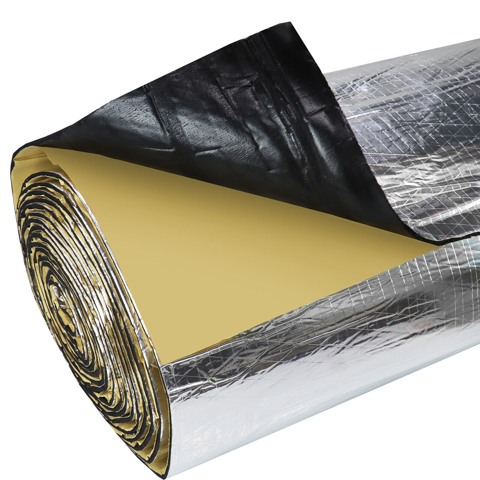 10sqft Thermal Sound Deadener Car Heat Shield Insulation Noise Reduce Material