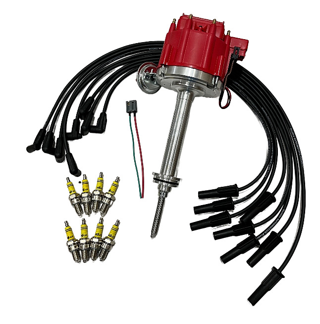HEI Distributor + Ignition System For Dodge Chrysler Plymouth 361 383 400 2668XK