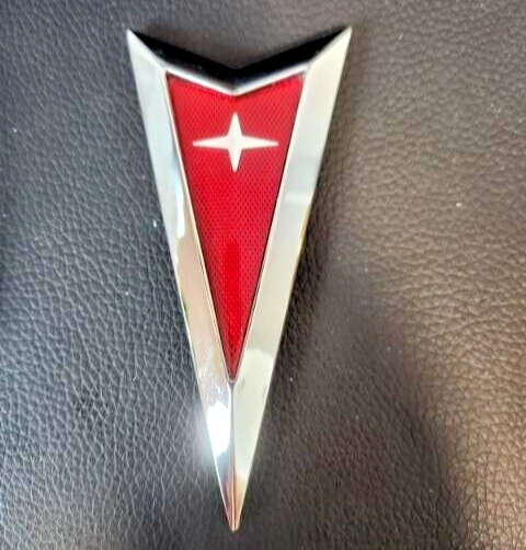 OEM Pontiac Emblem 5 inch x 2-1/4\