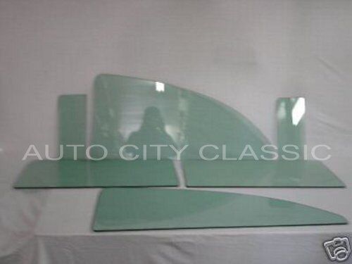 Side Glass 1955 1956 Packard Caribbean Convertible Vent Door Quarter Green Tint