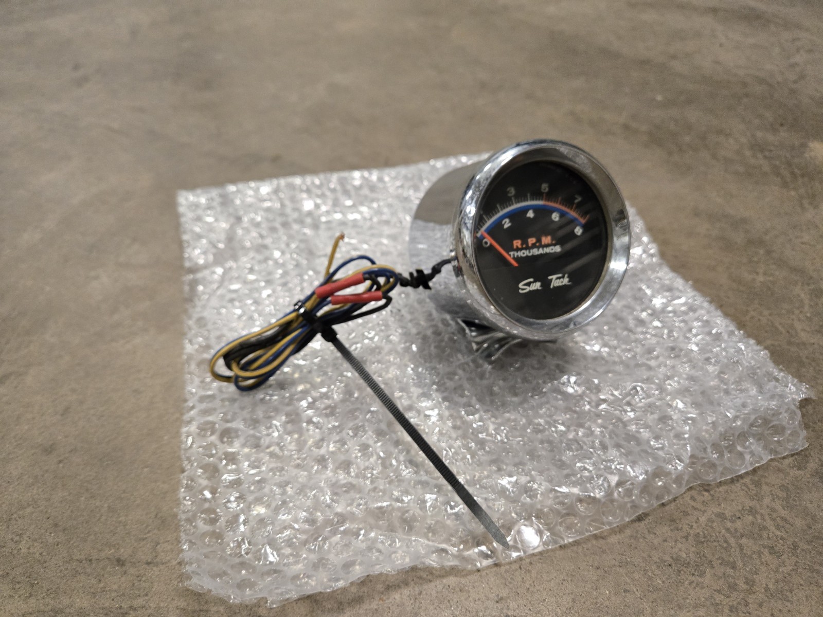 1969 AMC Hurst SC / Scrambler - Sun ST-635 Tachometer - 8000rpm Tach