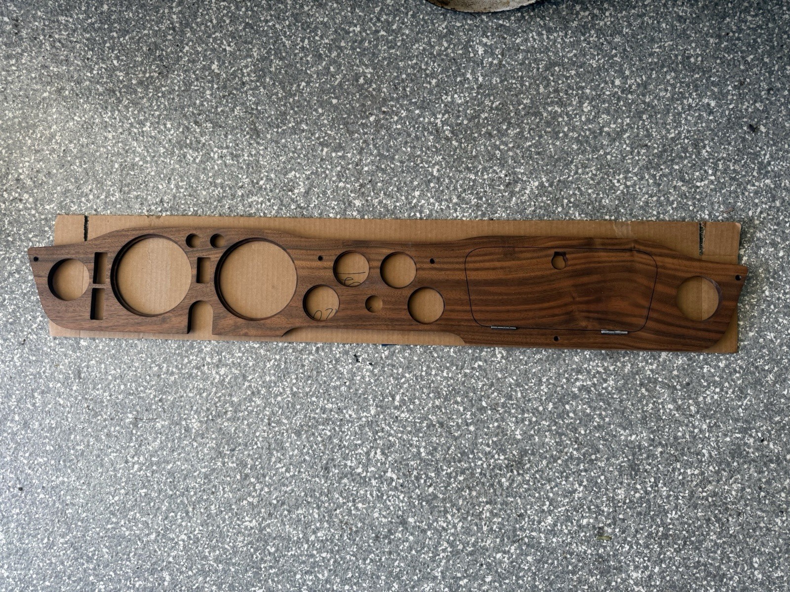 1969 To 1971 Triumph TR6 Solid Walnut Dash Dashboard New (Not Veneer)