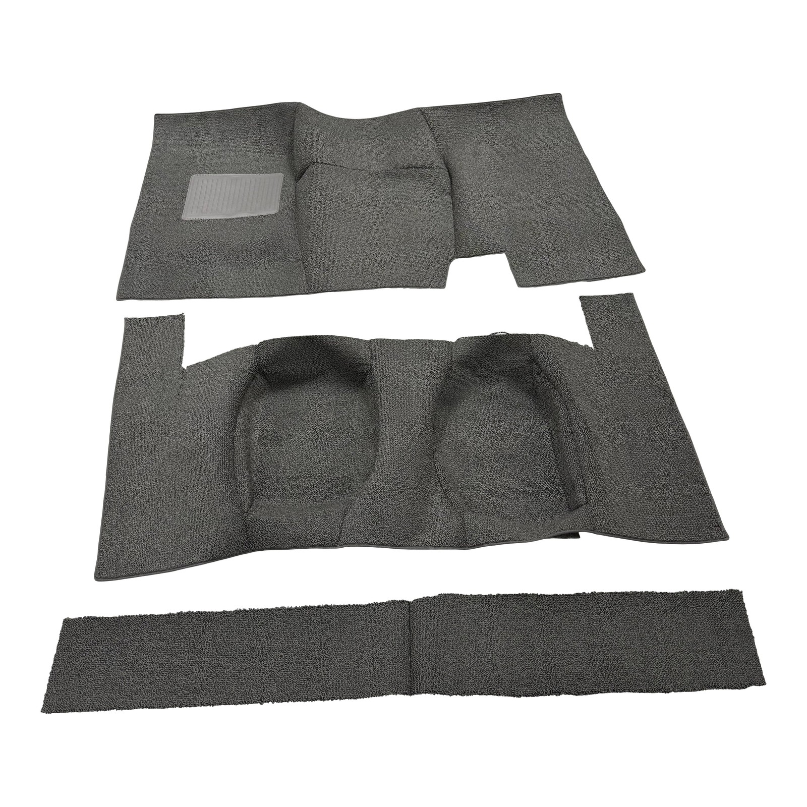Studebaker President Carpet Kit 1955-1956 Front and Rear 4Dr Sedan Black