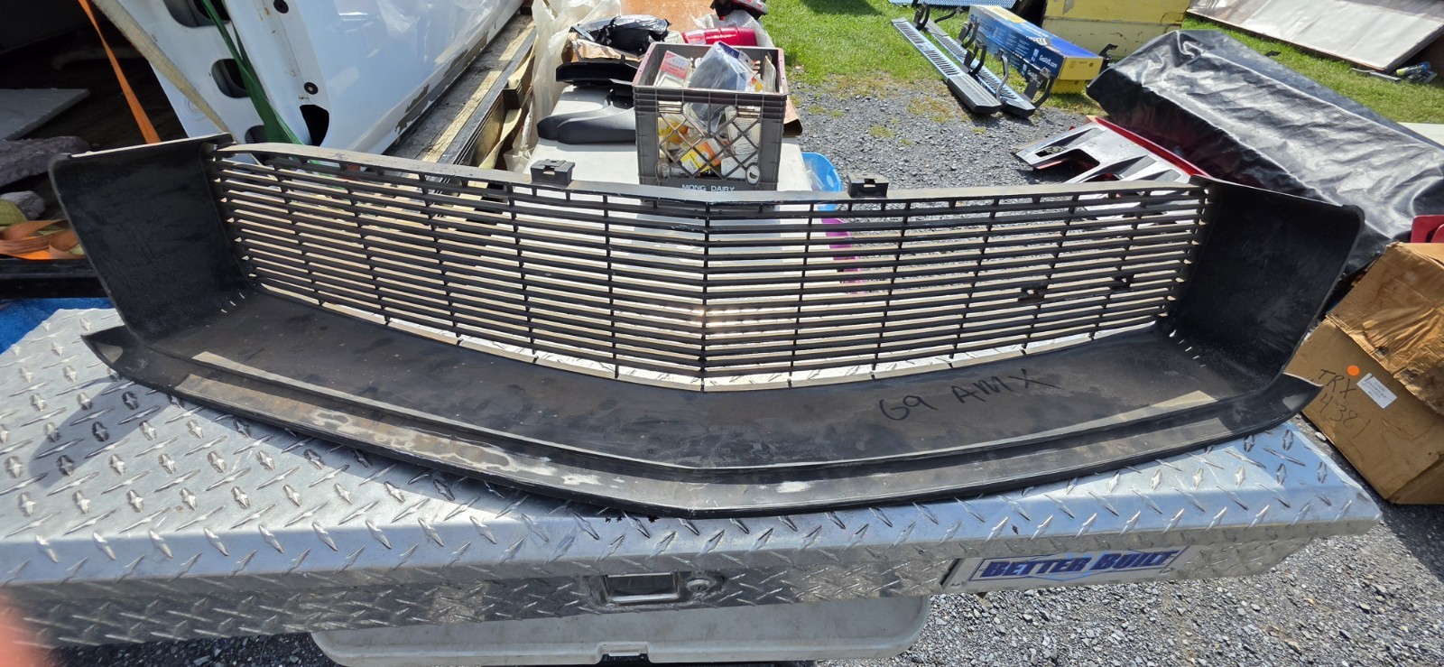 1969 AMC AMX Grille Grill Needs Repair