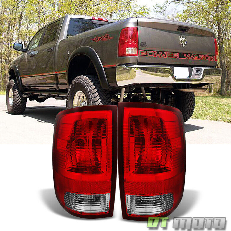 2009-2018 Dodge Ram 1500 10+ 2500 3500 Tail Lights Lamps Replacement Left+Right