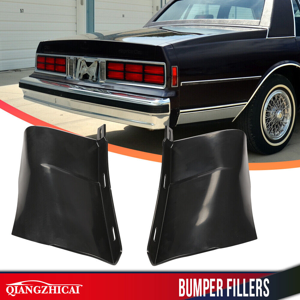 New Fit For 1986-1990 Chevrolet Caprice Impala Bumper Fillers Rear Filler