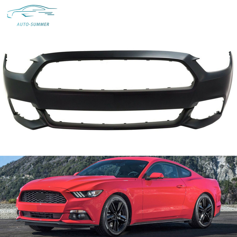 For 2015 2016 2017 Ford Mustang ABS Front Bumper Cover Shelby Model Except