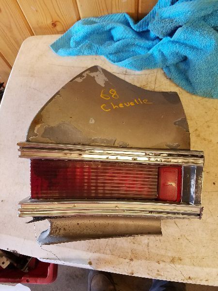 Driver Tail Light  Fits 68 CHEVELLE 5960393