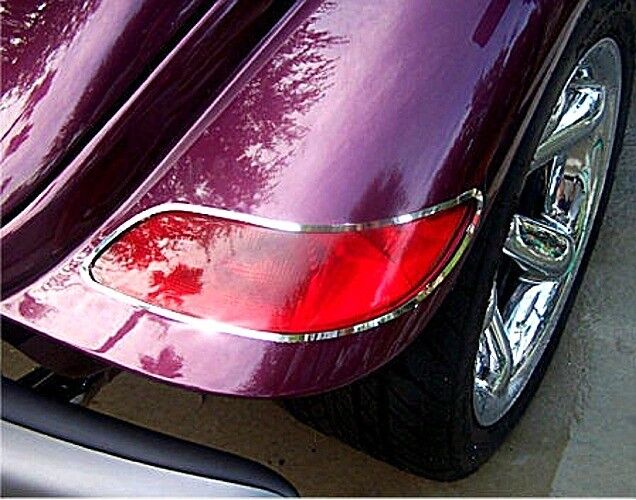 Plymouth Prowler Polished Stainless Steel Tail-light Trim ACC-822014