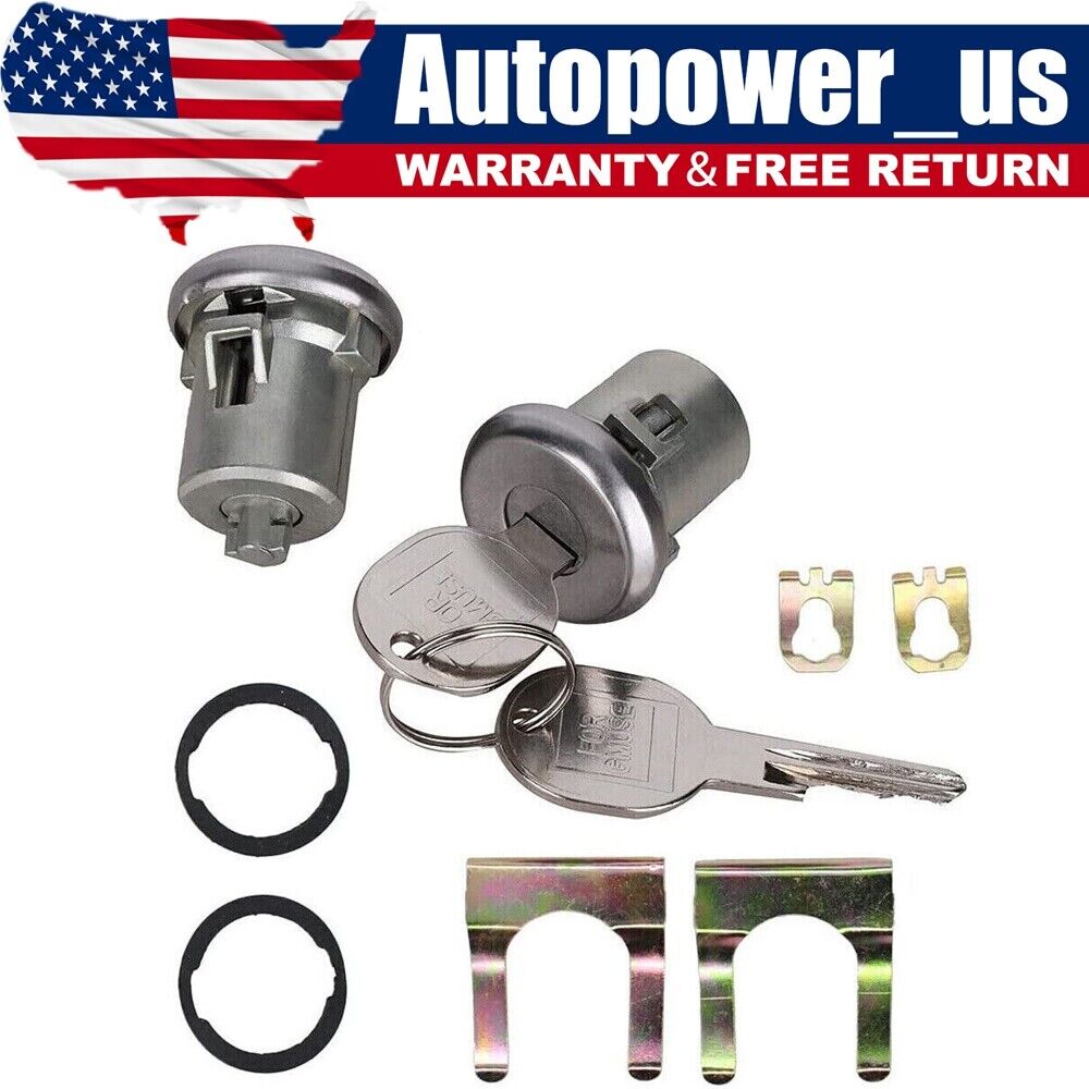 For Chevy Truck C10 C20 C30 1500 SUV Door Lock Cylinder with Keys Replacement