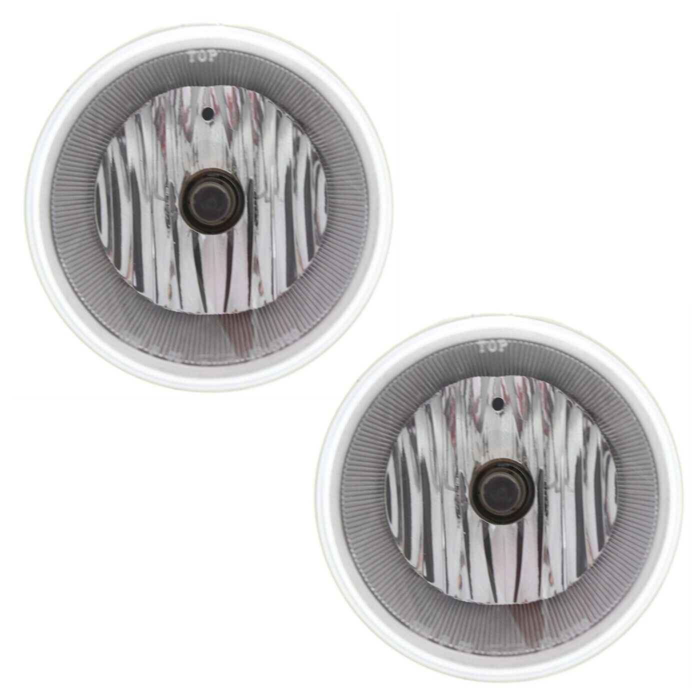 Set of 2 Clear Lens Fog Light For 2005-08 Chrysler 300 LH & RH w/ Bulbs