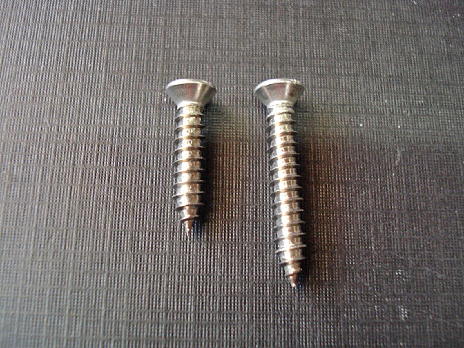 40 pcs #8 with #6 stainless steel phillips oval head trim screws fits Ford