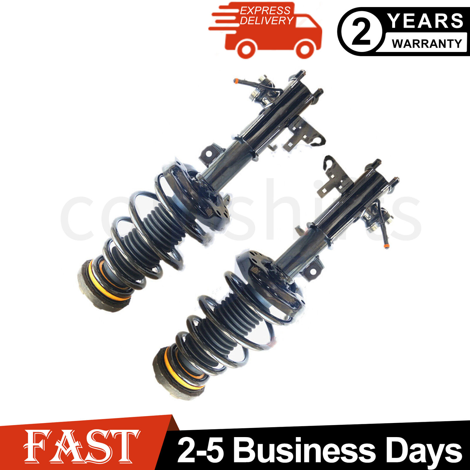 2X Front Shock Struts Real Time Damping Fit 2011-2014 Buick Regal GS 13319741