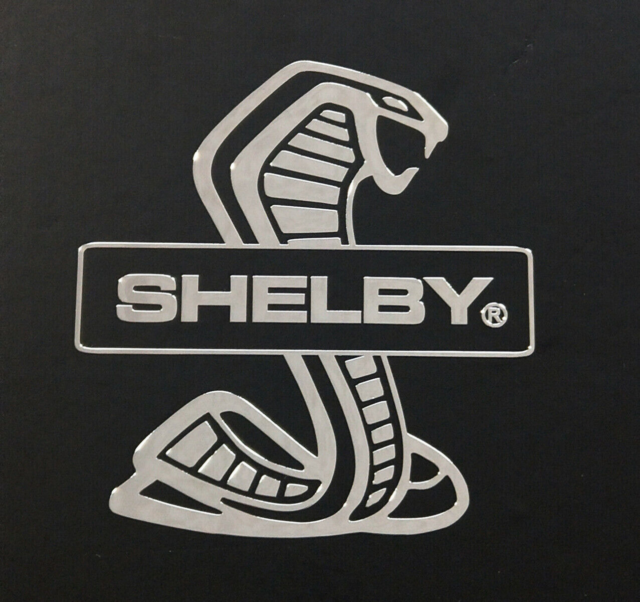 Shelby Cobra GT350 GT500 Snake Nickel Decal Sticker