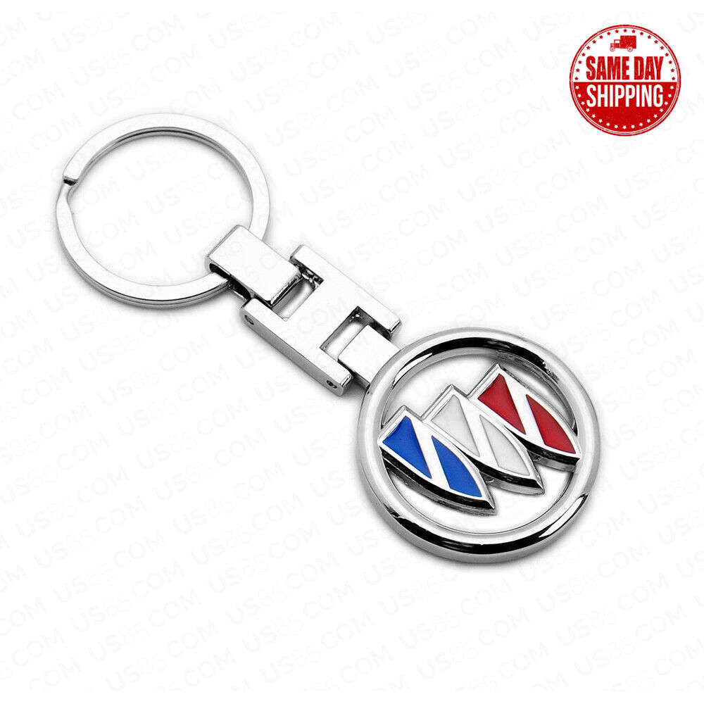 For Buick 3D Logo Sport Alloy Car Home Key Keychain Ring Decoration Gift