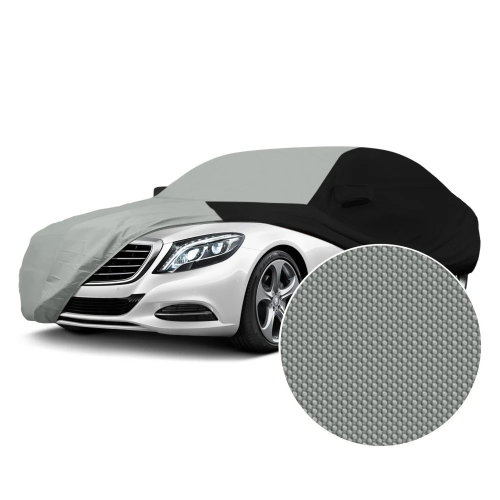 For Ford Pinto 74-80 Coverking Stormproof Gray Custom Car Cover w Black Sides