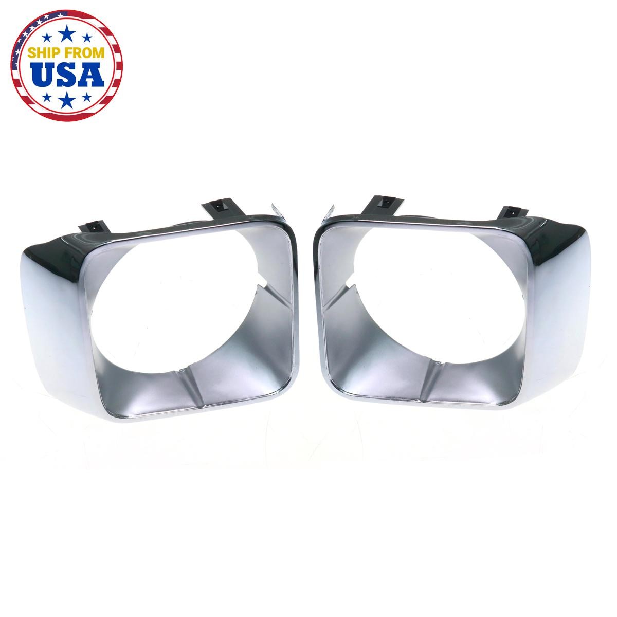 Fit Isuzu Faster Pickup Chevrolet LUV Bedford KB Chrome Headlight Door Bucket LR