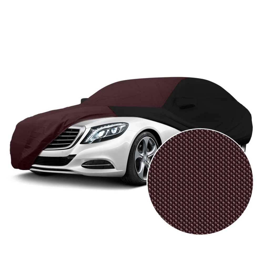 For Ford Pinto 74-80 Coverking Stormproof Wine Custom Car Cover w Black Sides