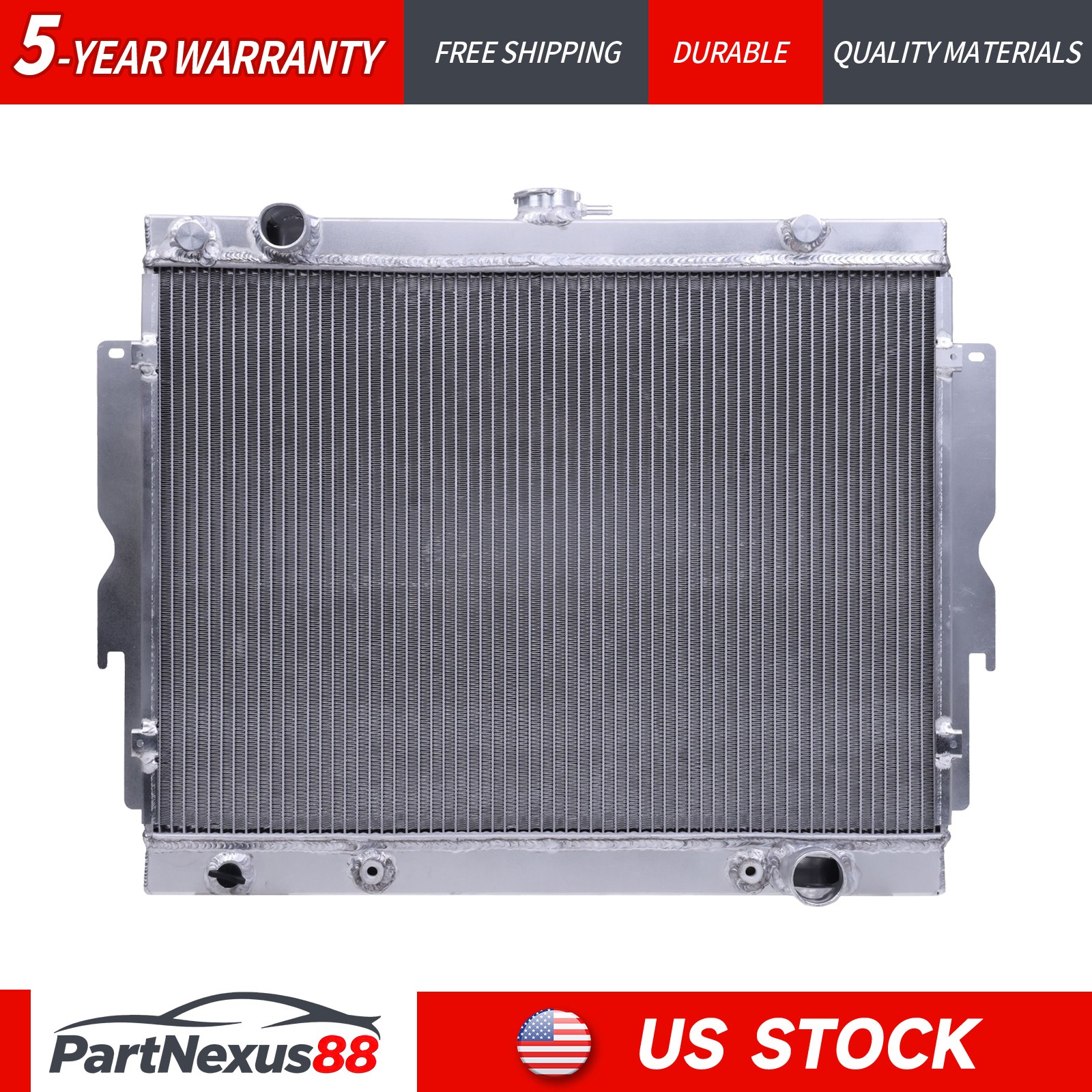 CC499 NEW Radiator For 1973-1976 Dodge Dart Chrysler Valiant 3.7L 5.9L CU499