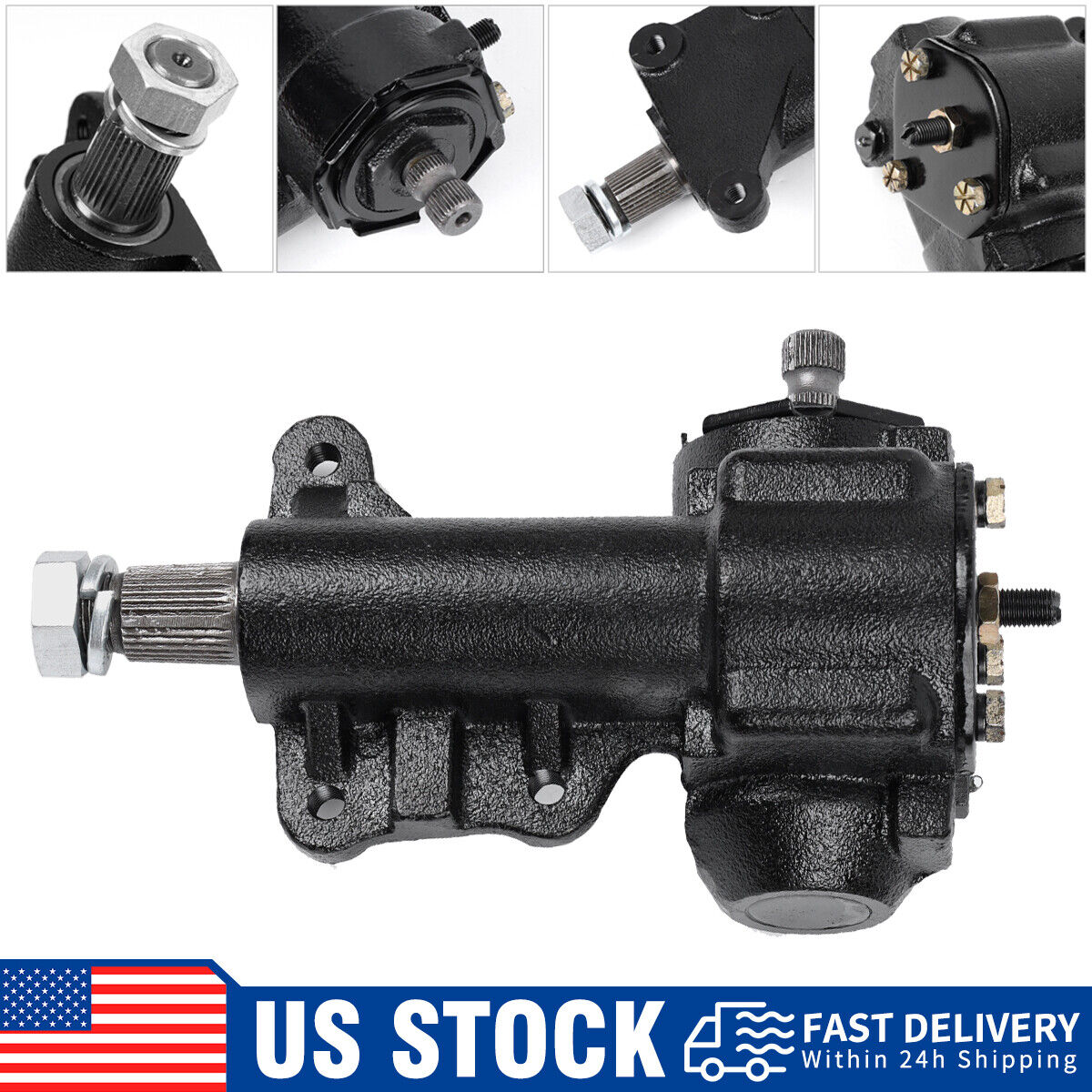 Manual Steering Gear Box For 1967-1970 Ford Mustang Mercury Cougar 16-1 Ratio