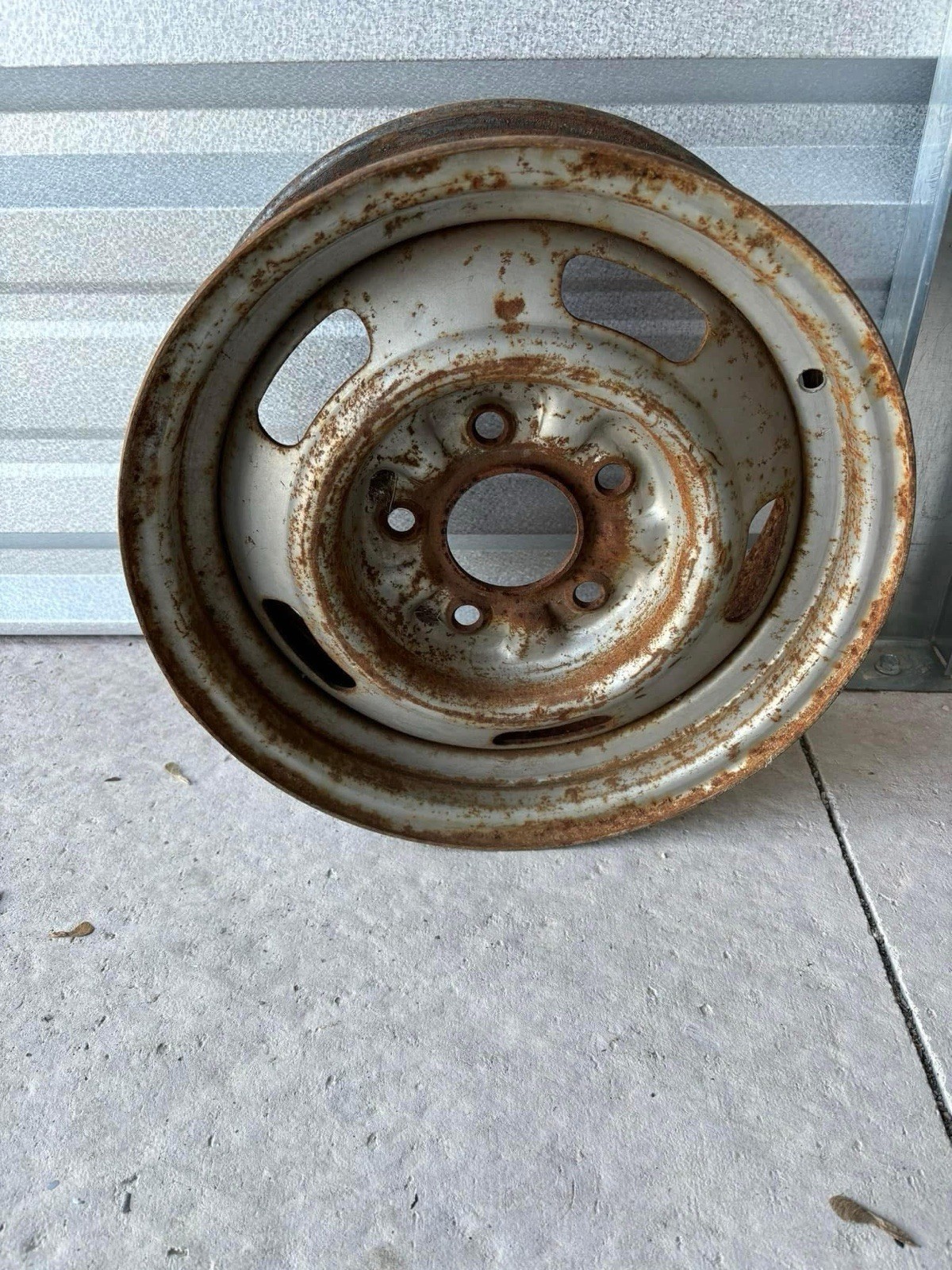 1967 Chevrolet ChevyII Nova Acadian 14” X 5” DA Code Disc Brake Rally Wheel,rare