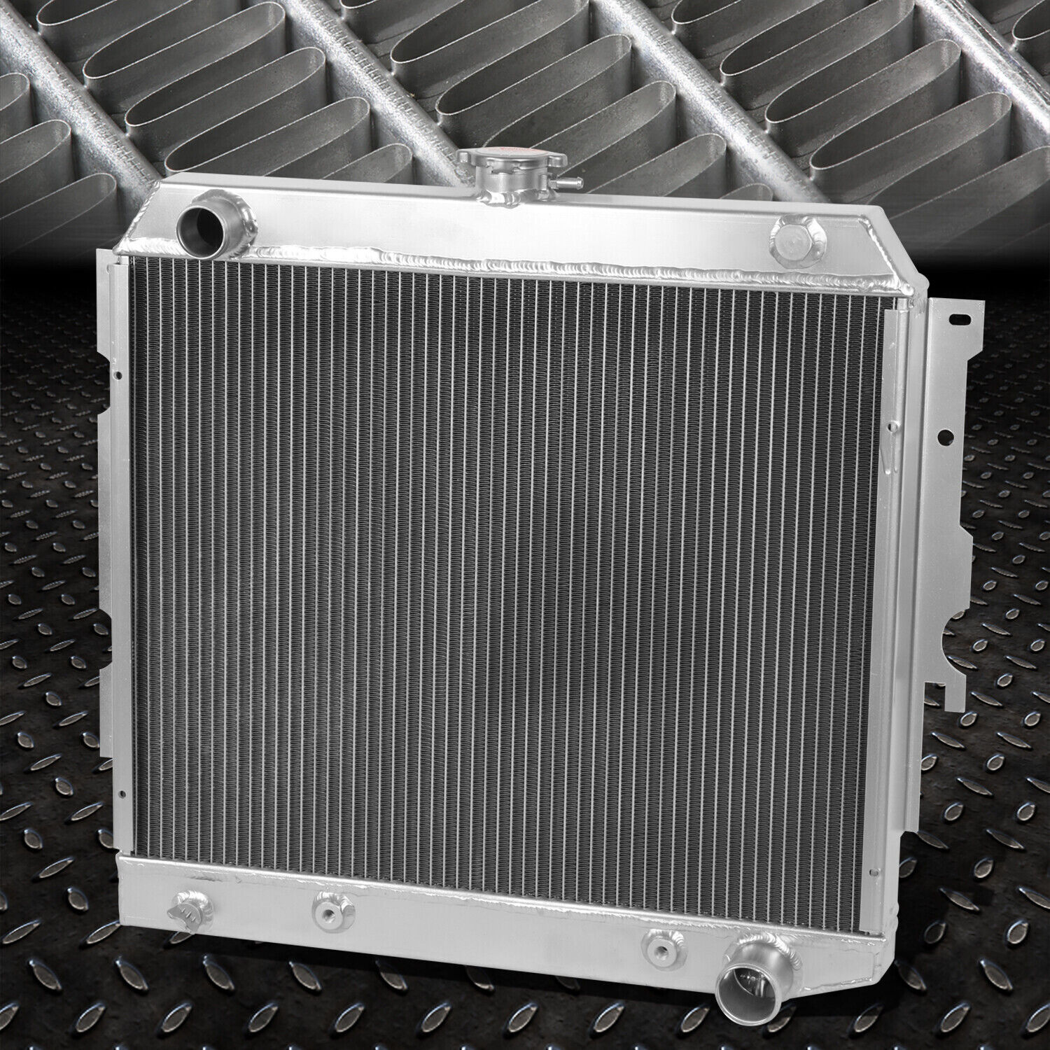 FOR 70-73 DODGE CHALLENGER CHARGER CORONET 3-ROW ALUMINUM CORE COOLING RADIATOR