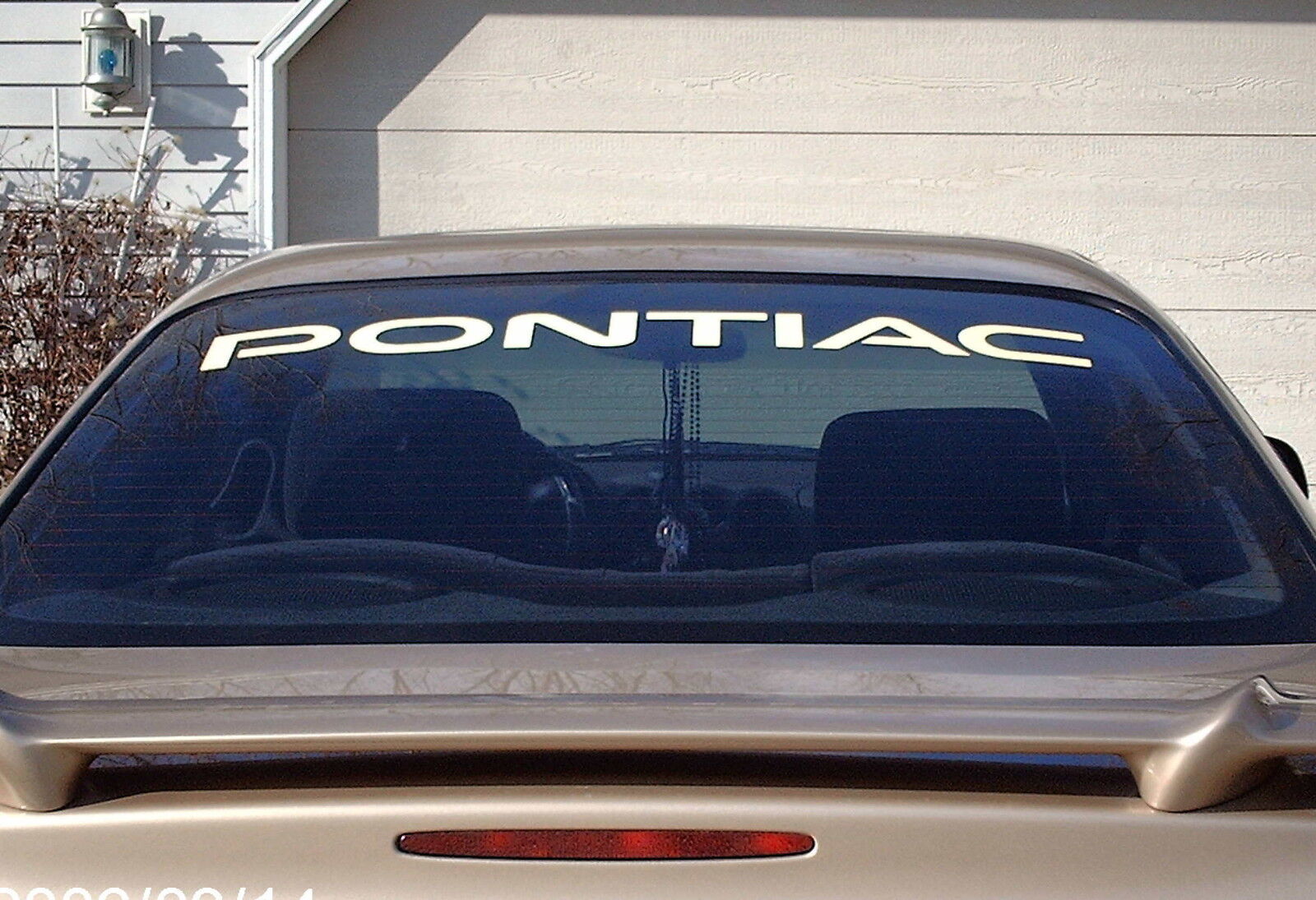 PONTIAC Vinyl Windshield Decal Sticker GTO Grand Am Prix GT GTP SSEI Bonneville