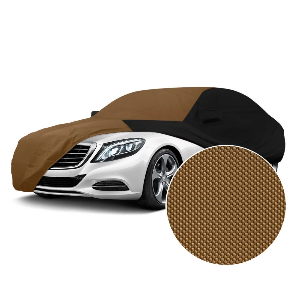 For Ford GT40 64-69 Coverking Stormproof Tan Custom Car Cover w Black Sides