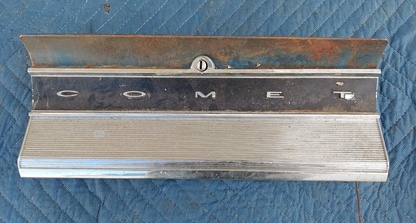 1964 Mercury Comet  Glove Box Door with Trim Latch Button