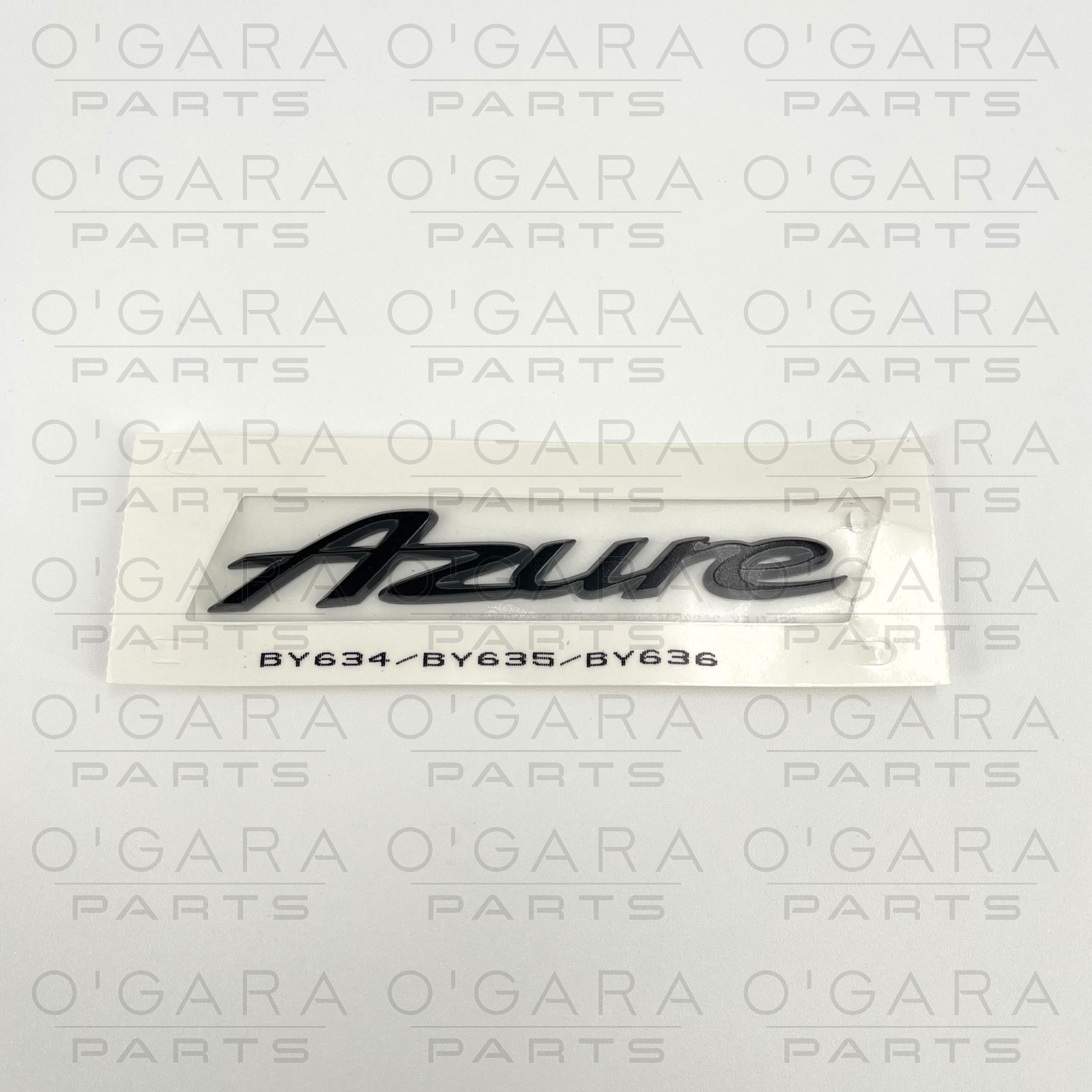 36A853688AN OEM Bentley “ Azure ” Badge Emblem BLACK [PRE ORDER]